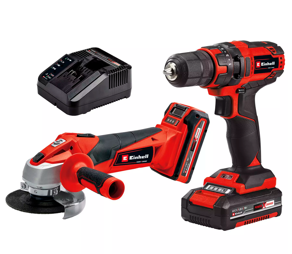 Набор аккумуляторных инструментов EINHELL TC-TK 18 Li Kit photo