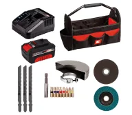 Set de unelte cu acumulator EINHELL TE-TK 18/3 Li Kit (JS+CD+AG)-7