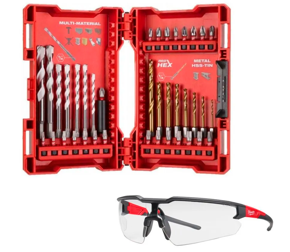 Set de burghie și biți MILWAUKEE Perfect Match Drilling 4-10mm HSS-G photo 0
