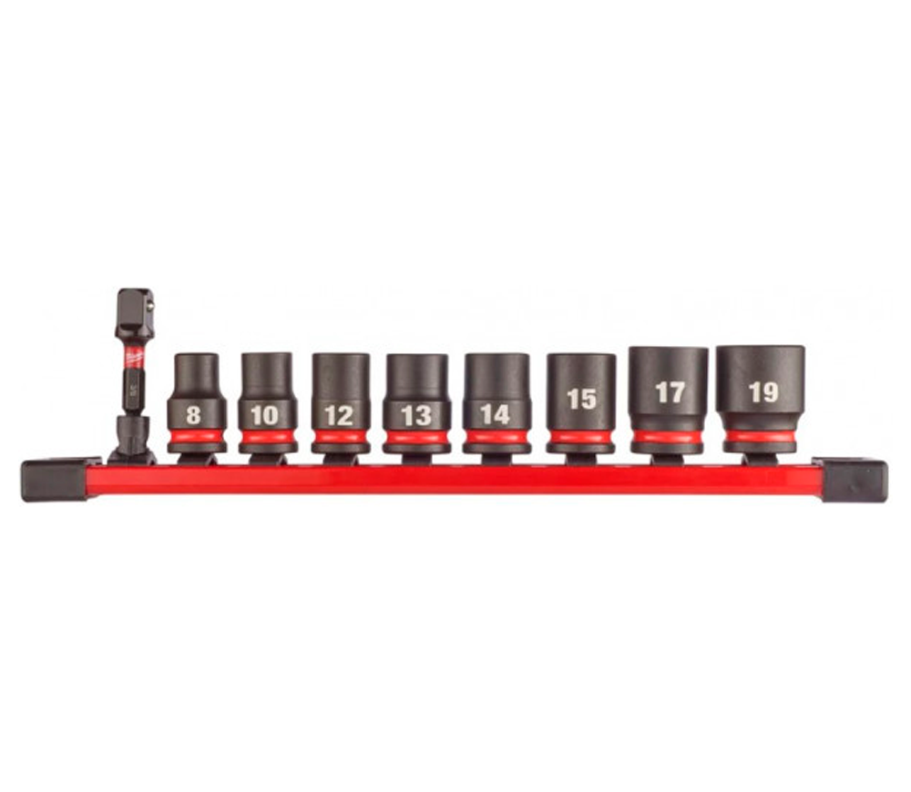 Головки торцевые MILWAUKEE SHOCKWAVE™ IMPACT DUTY 8-19 мм photo