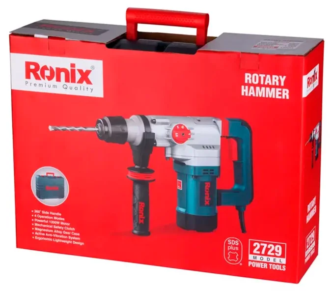 Ciocan rotopercutor RONIX 2729 1200w SDS-Plus-10
