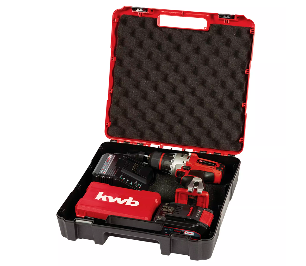 Шуруповёрт аккумуляторный EINHELL TC-CD 18/2 Li +39 18В 2.5Ач photo 0
