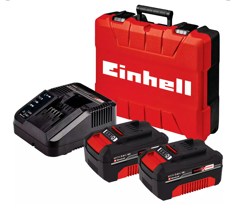 Винтовёрт аккумуляторный ударный EINHELL TE-CD 18 Li-i BL 18В 3Ач photo 1