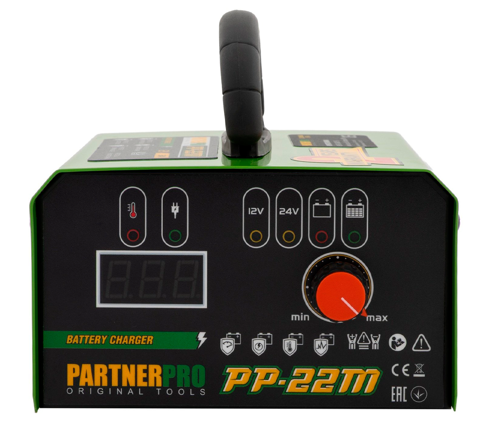 Зарядное устройство PARTENERPRO PP-22M 20A 12/24В photo 2