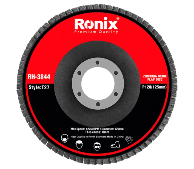 Круг лепестковый торцевой RONIX RH-3844 P120-1