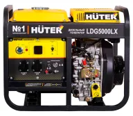 Электрогенератор HUTER LDG 5000LX 3.3квт Дизель AVR-4