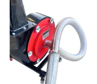 Измельчитель зерна и сена с всасываением Demetra DM-400BL 4500вт 1000кг/ч-6
