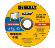 Disc de tăiat abraziv 100buc DEWALT DT20540 125mm 1mm-1