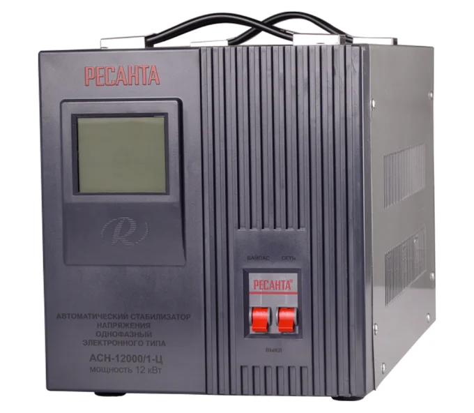 Стабилизатор напряжения релейный RESANTA ACH-12000/1-Ц-3
