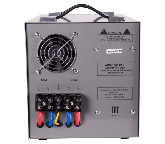 Стабилизатор напряжения релейный RESANTA ACH-12000/1-Ц-4