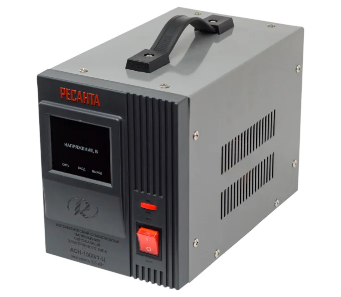 Стабилизатор напряжения релейный RESANTA ACH-1500/1-Ц-1