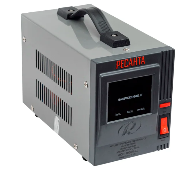 Стабилизатор напряжения релейный RESANTA ACH-1000/1-Ц-3