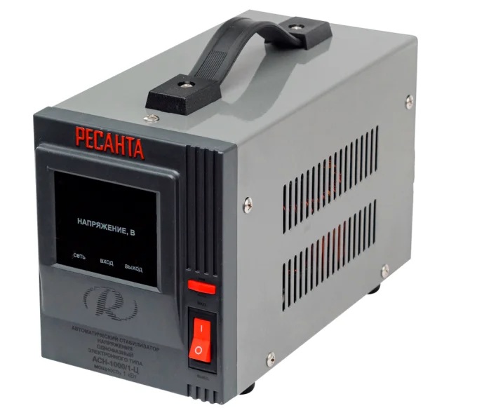 Стабилизатор напряжения релейный RESANTA ACH-1000/1-Ц-1