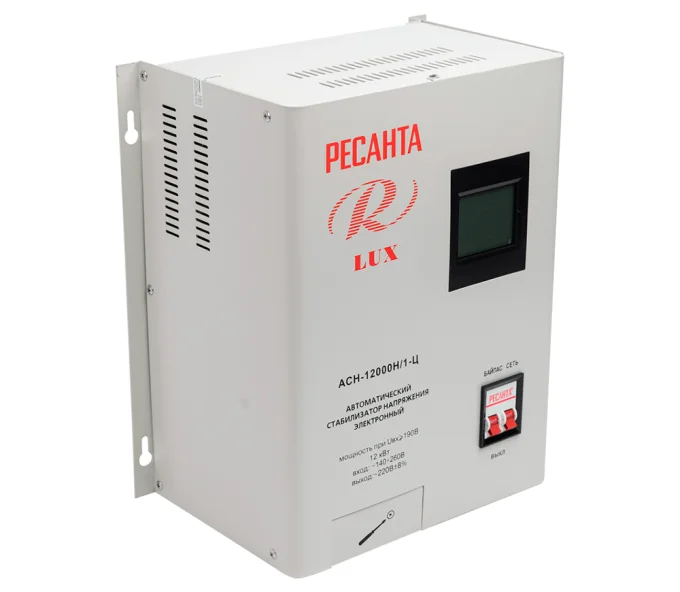 Стабилизатор напряжения релейный RESANTA АСН-12000Н/1-Ц-3