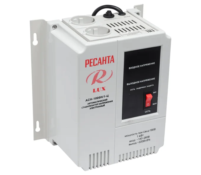 Стабилизатор напряжения релейный RESANTA ACH-1000 Н/1-Ц-11