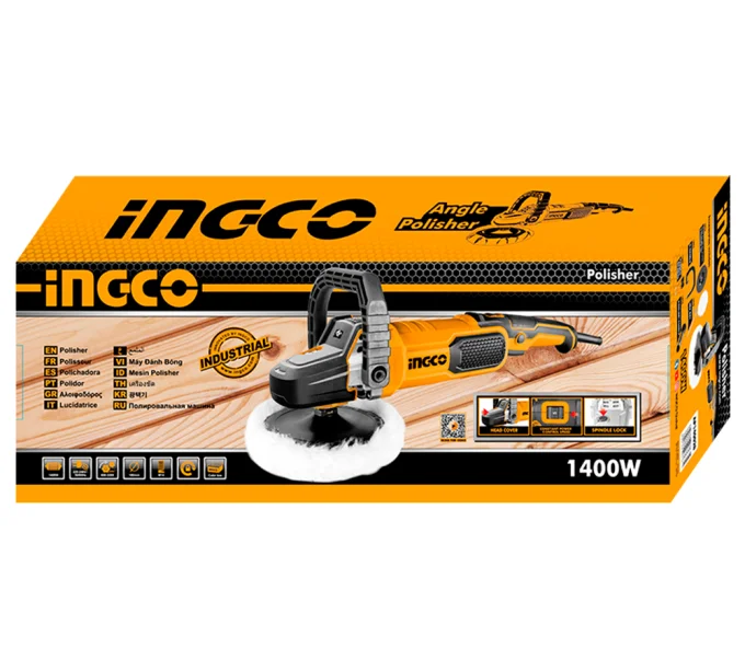Шлифмашина  полировальная INGCO AP140028 1400вт 180мм-7