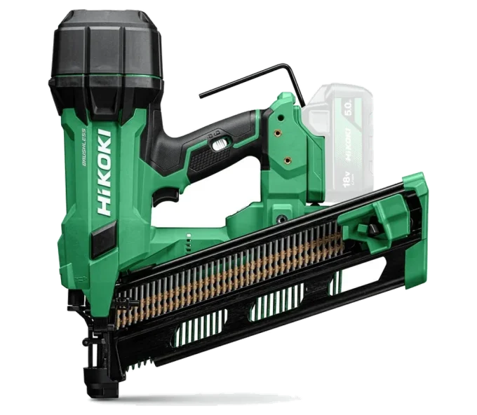 Pistol de cuie cu acumulator (fără bat) HIKOKI NR1890DRAW9Z 162bat/min 18V-1
