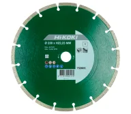 Алмазный отрезной диск HIKOKI 773005 300мм Сегментированный Бетон/Камень/Кирпич-1