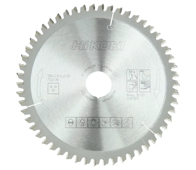 Disc pentru fierastrau electric HIKOKI 752439 190mm 2.2mm Aluminiu-1