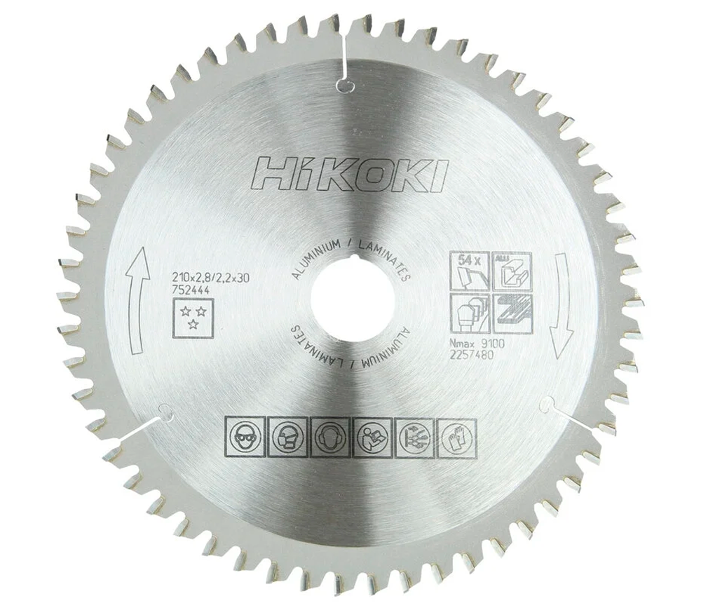 Disc pentru fierastrau electric HIKOKI 752444 210mm 2.2mm Aluminiu