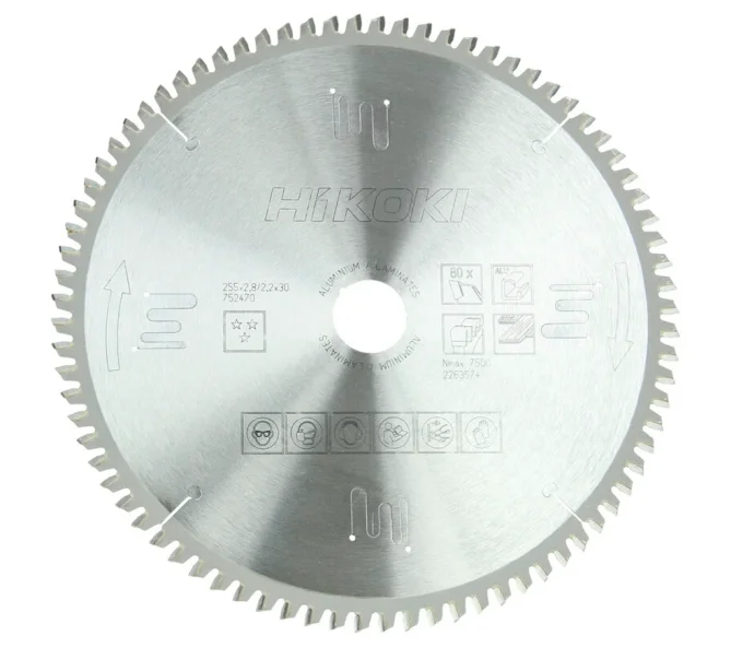 Disc pentru fierastrau electric HIKOKI 752470 255mm 2.2mm Aluminiu-1