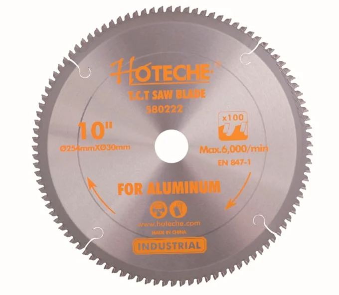 Disc pentru fierastrau electric HOTECHE 580232 305mm  Aluminiu-1