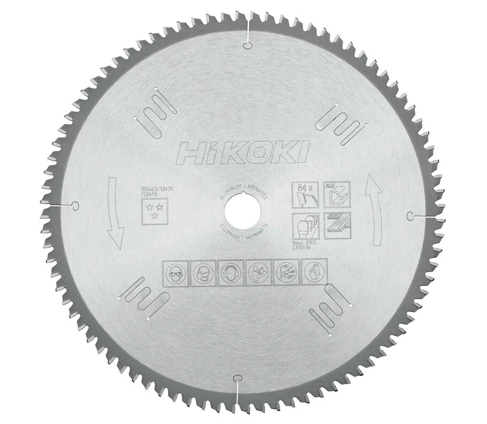 Disc pentru fierastrau electric HIKOKI 752479 335mm 1.8mm Aluminiu