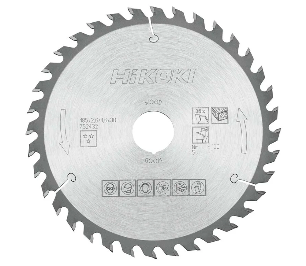 Disc pentru fierastrau electric HIKOKI 752432 185mm 1.6mm Lemn
