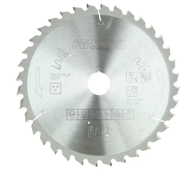 Disc pentru fierastrau electric HIKOKI 752447 216mm 1.6mm Lemn-1