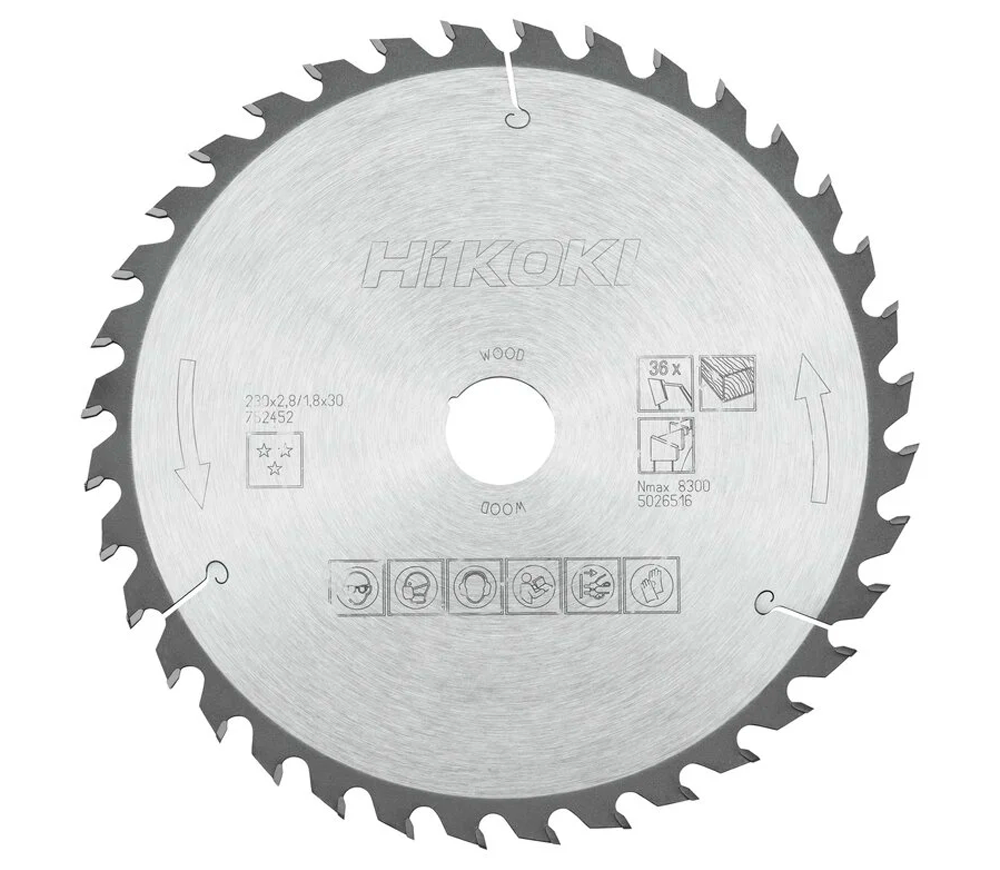 Disc pentru fierastrau electric HIKOKI 752452 230mm 1.8mm Lemn