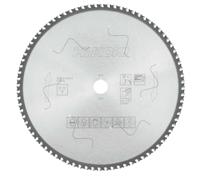 Disc pentru fierastrau electric HIKOKI 4100006 305mm 1.8mm Inox-1