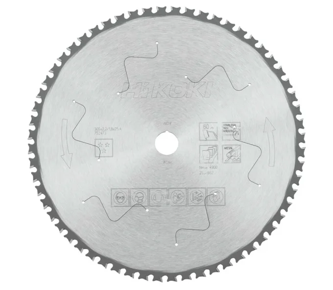 Disc pentru fierastrau electric HIKOKI 752473 305mm 1.8mm Inox-1