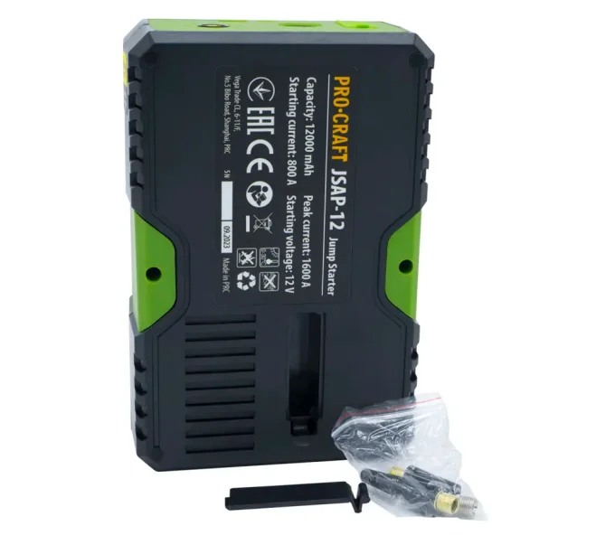 Пуско-зарядное устройство c компрессором ProCraft JSAP-12 600A 12В-6