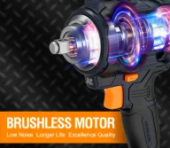 Гайковерт аккумуляторный MAXXT MDIW20VX2 20В 4Ач 1000Нм-2