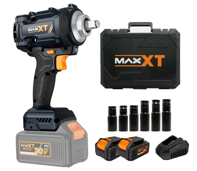 Гайковерт аккумуляторный MAXXT MDIW20VX2 20В 4Ач 1000Нм-1