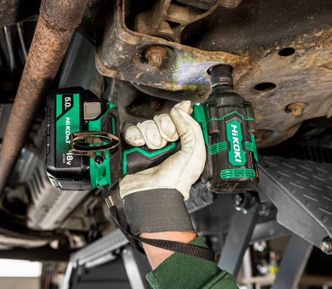 Mașină de înșurubat cu impact cu acumulator HIKOKI WR18DHWPZ 18V 5Ah 600Nm-3
