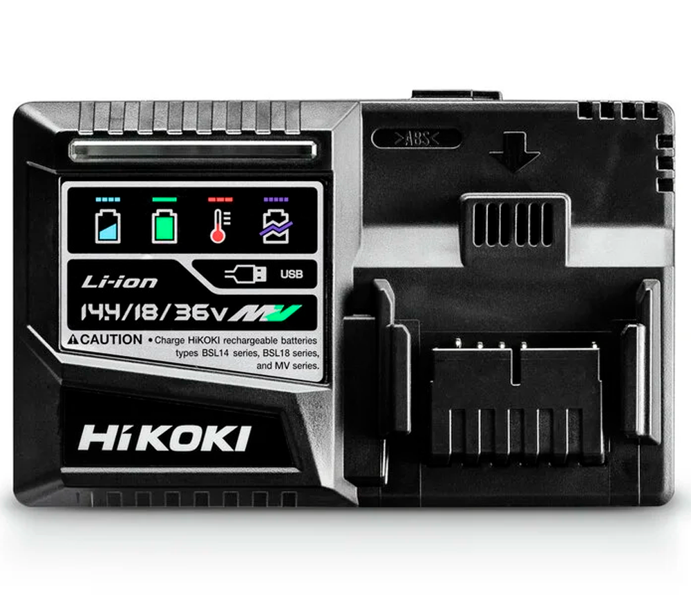 Încărcător cu 2 acumulatoare HIKOKI UC18YSL3WJZ 195w 18-36V 8A-2