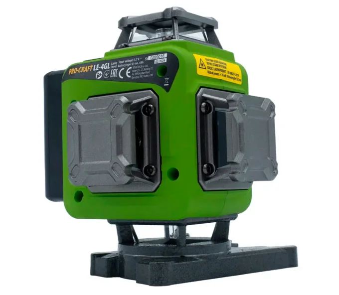 Nivelă cu laser ProCraft LE-4GL 4fascicole 40m-2