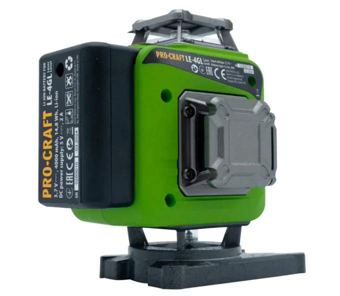 Nivelă cu laser ProCraft LE-4GL 4fascicole 40m-3