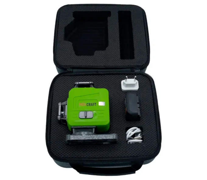 Nivelă cu laser ProCraft LE-4GL 4fascicole 40m-9