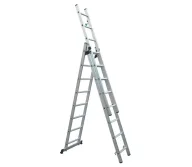 Scară cu trei tronșoane HOTECHE 480117 4.1m 150kg-1