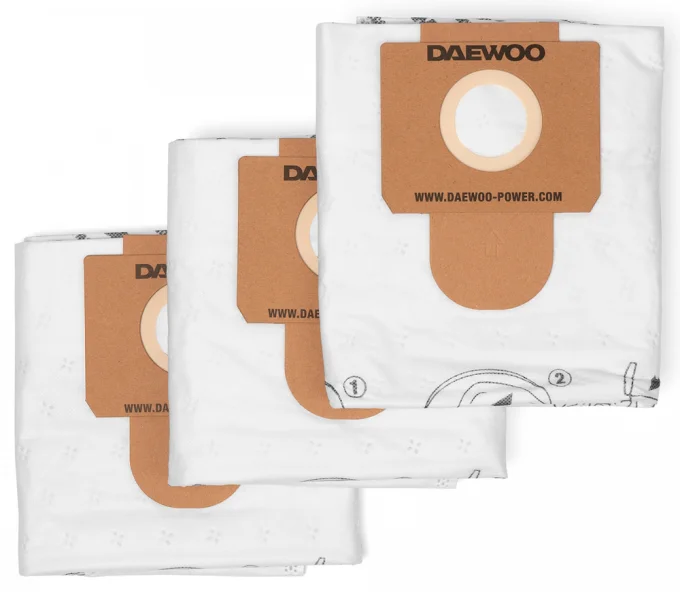 Set 3 saci textili pentru aspirator DAEWOO DAVC 25TB-1