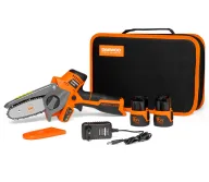 Цепная пила аккумуляторная DAEWOO DACS 416Li SET 100мм 16В 2.5Ач-3