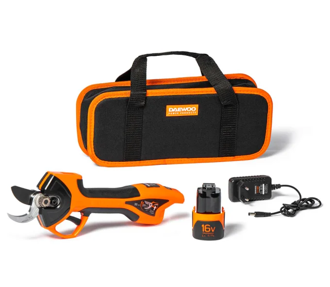 Ножницы аккумуляторные DAEWOO DAGP 3216Li SET 16В 3Ач-9