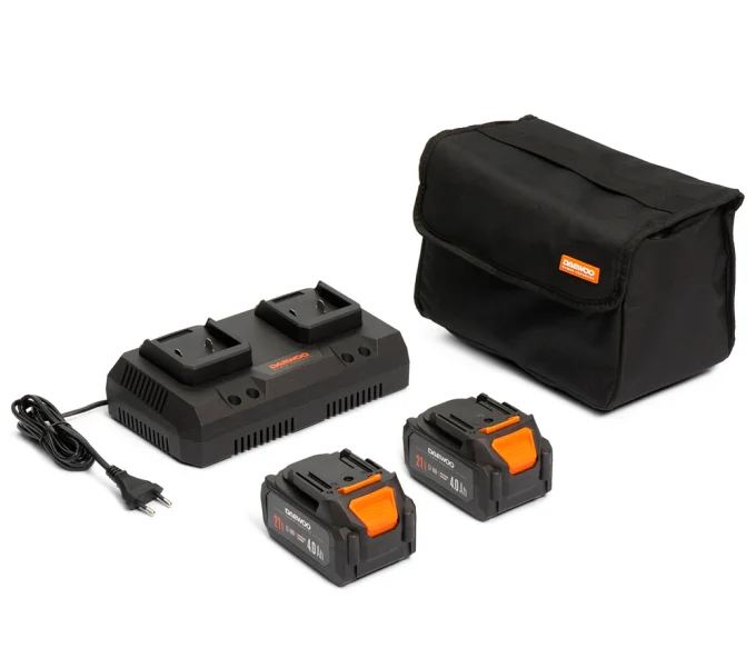 Scarificator cu acumulator DAEWOO DSC 3842Li SET 380mm 2x21V-14