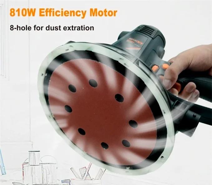 Mașină de șlefuit pereți MAXXT MS810 810w 175mm-8