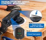 Mașină de șlefuit excentrică MAXXT MOS400C 400w 150mm-3