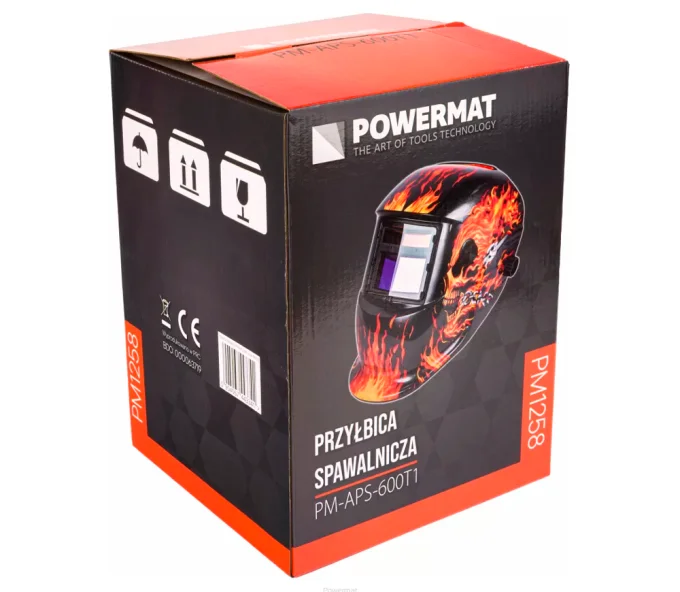 Masca de sudura POWERMAT PM-APS-600T1 cameleon 13DIN-8