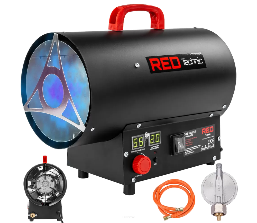 Aeroterma RED Technic RTNGG0120 25kw Gaz 8650l/min