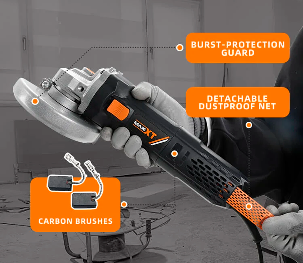 Угловая шлифмашина MAXXT MAG1700 1700вт 125мм-2